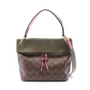 Louis Vuitton Pink Shoulder Brown Khaki Tuileries Green Bag Besace
